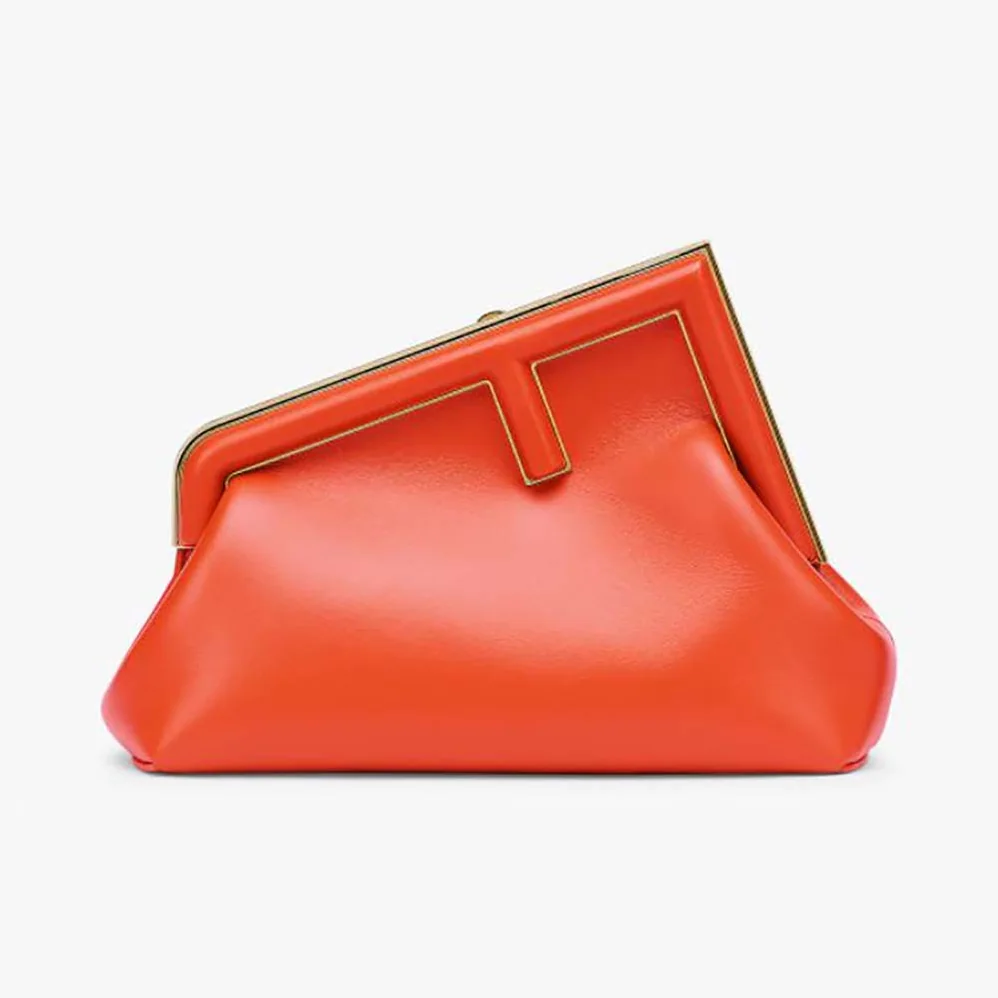 Fendi First Small Red Leather Bag for Women Fendi First Small Red Leather Bag for Women