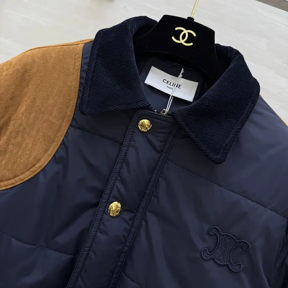 Celine Triomphe Jacket in Nylon for Men Celine Triomphe Jacket in Nylon for Men