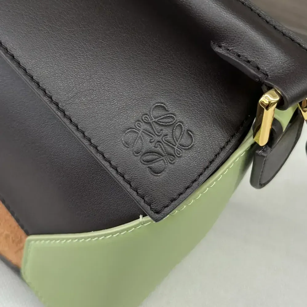 Loewe Small Puzzle Bag in Classic Calfskin and Suede for Unisex