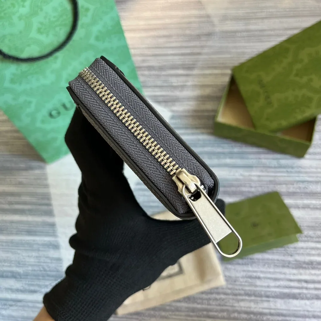 Gucci Ophidia Zip Around Wallet Supreme Canvas Grey / Gucci Ophidia Zip Around Wallet Supreme Canvas Grey /