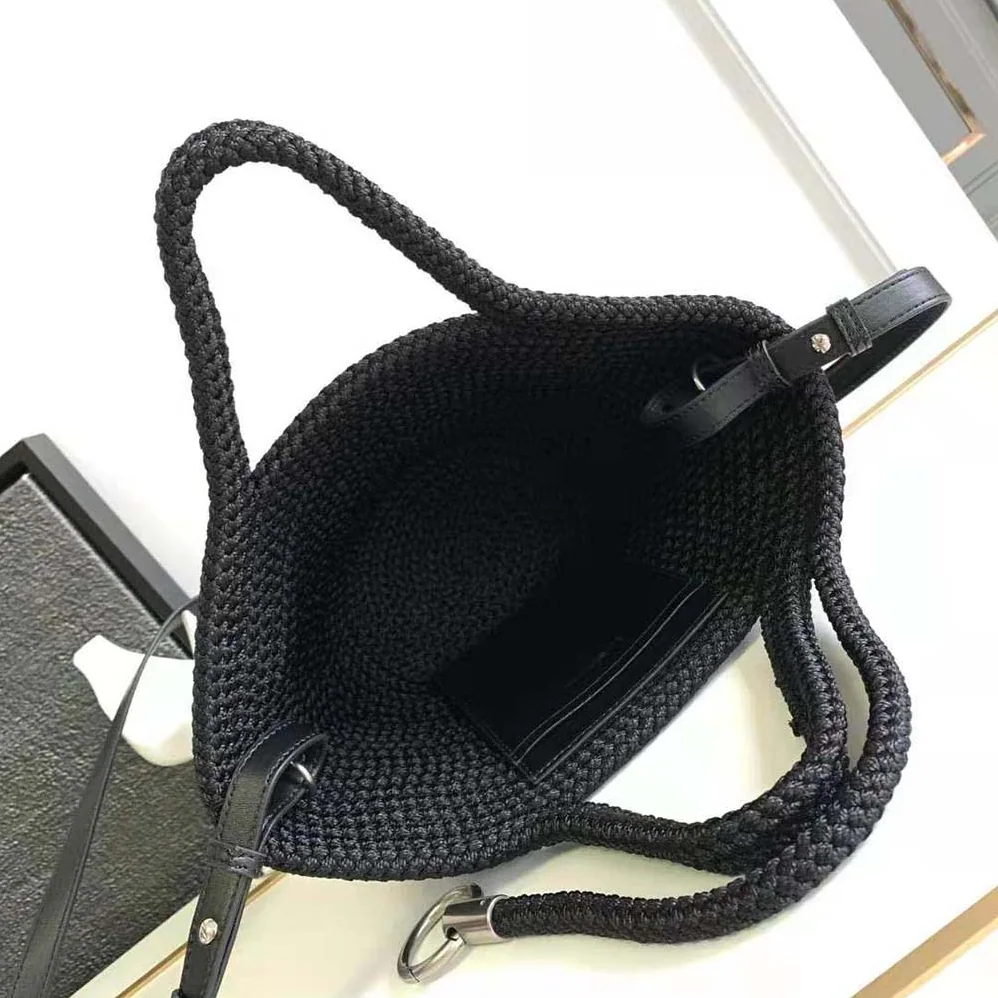 Balenciaga Ibiza Small Basket With Strap in Black for Women Balenciaga Ibiza Small Basket With Strap in Black for Women
