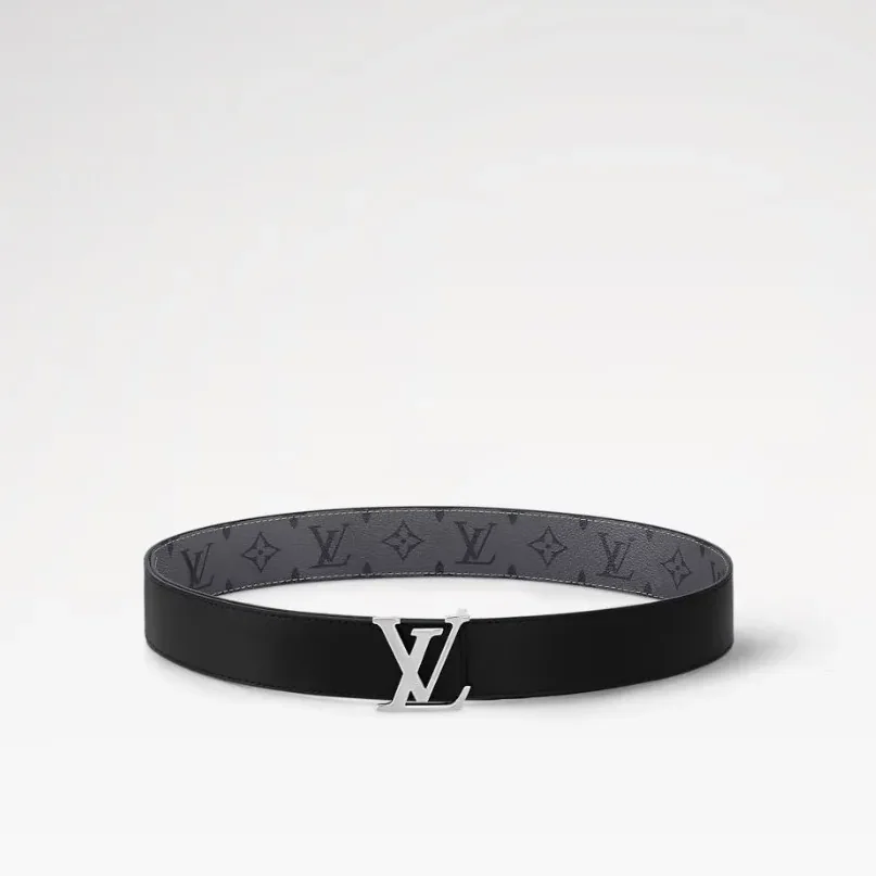 Louis Vuitton LV Initiales Reversible Belt Monogram Eclipse Louis Vuitton LV Initiales Reversible Belt Monogram Eclipse