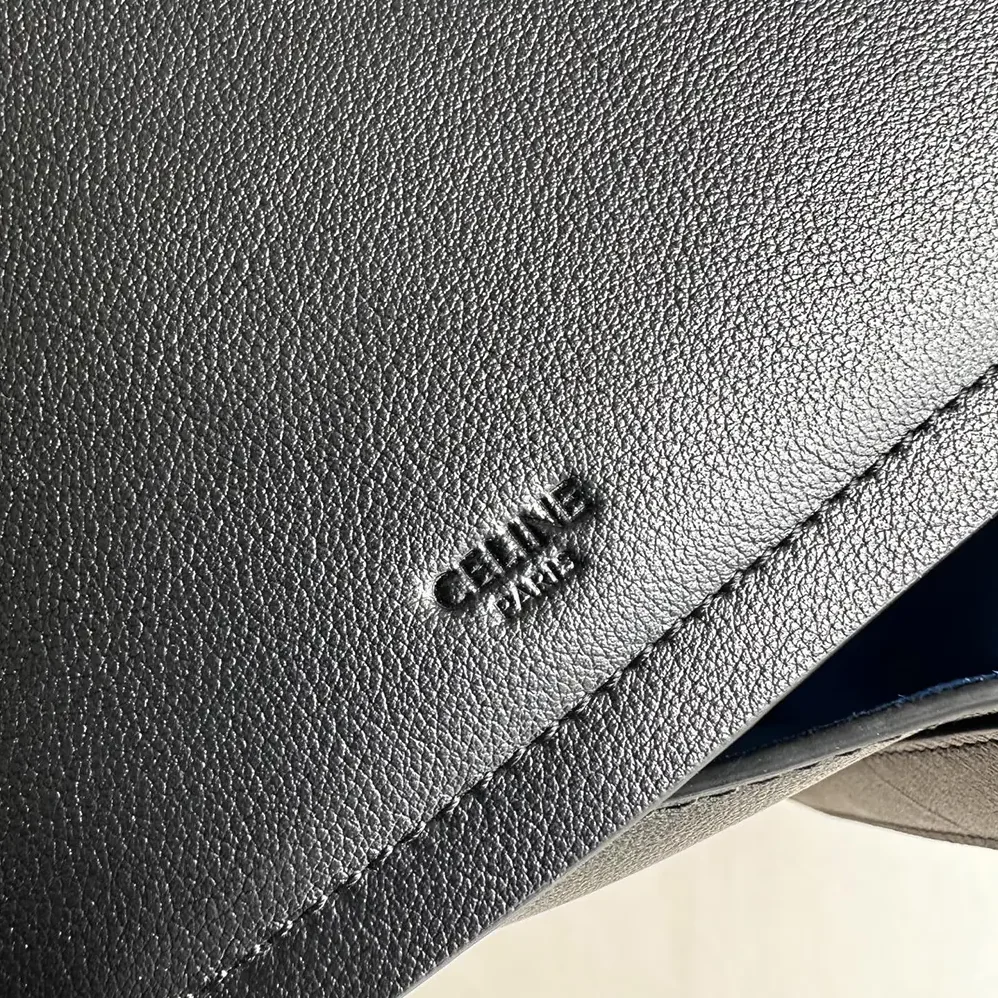 Celine Medium Cube Bag In Supple Calfskin for Women in Black