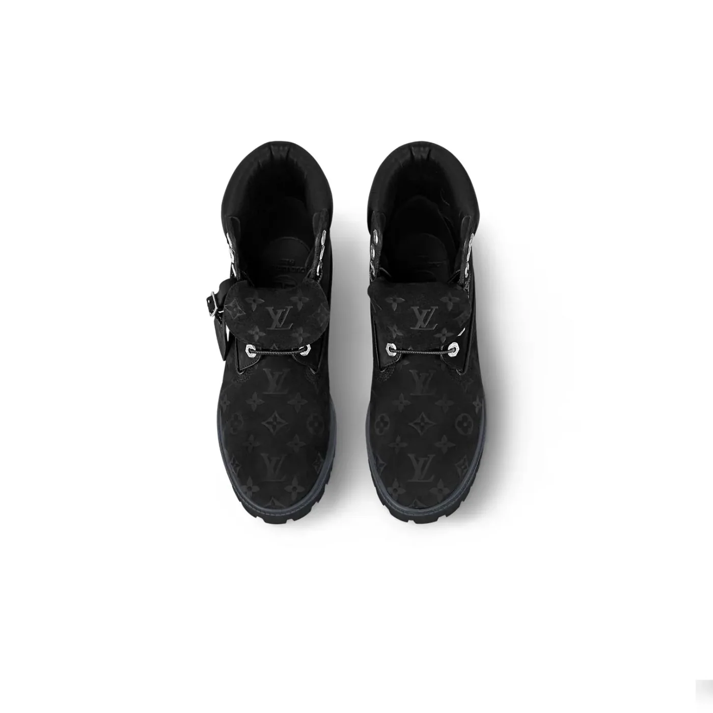 Louis Vuitton LV x Timberland 6-In Ankle Boots Black 1AD73D Louis Vuitton LV x Timberland 6-In Ankle Boots Black 1AD73D