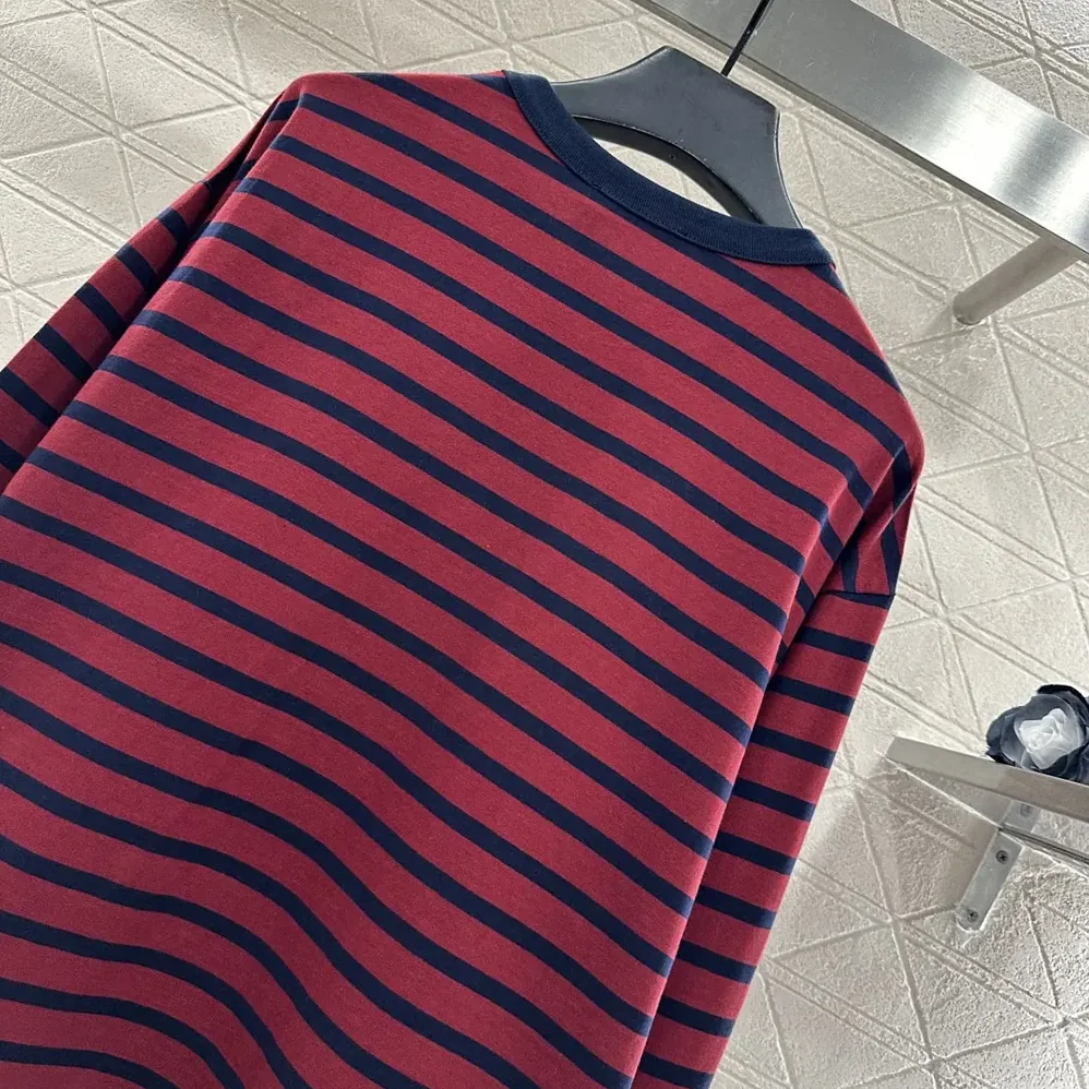 Prada Long-Sleeved Striped Jersey T for Women in Shirt Prada Long-Sleeved Striped Jersey T for Women in Shirt