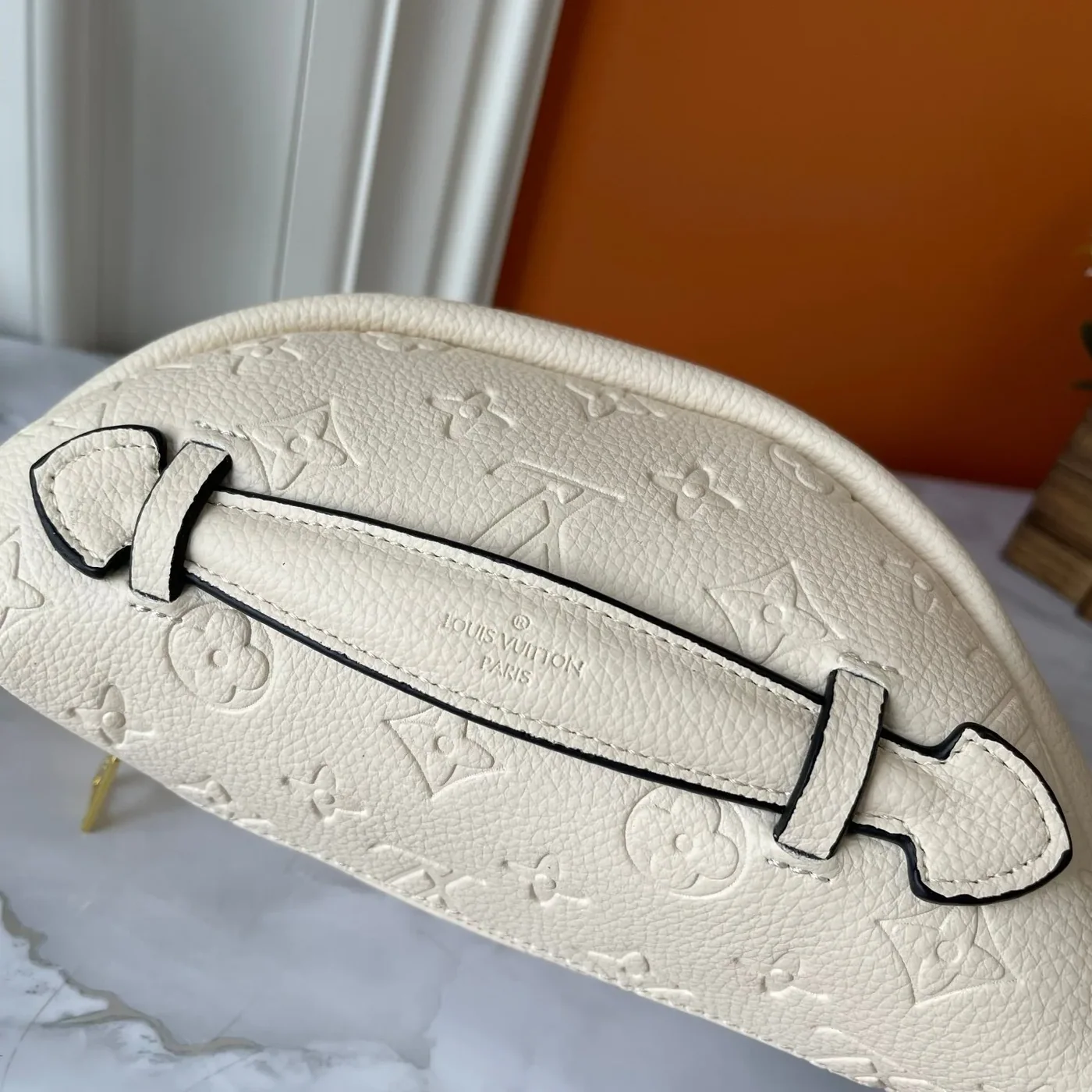 Louis Vuitton Bumbag / Cream Monogram Empreinte Gold Hardware