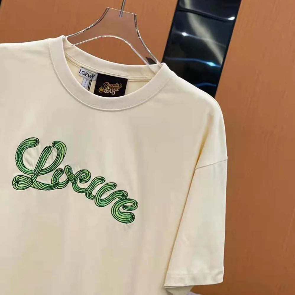 Loewe LOEWE Cactus T-shirt in Cotton for Women in White