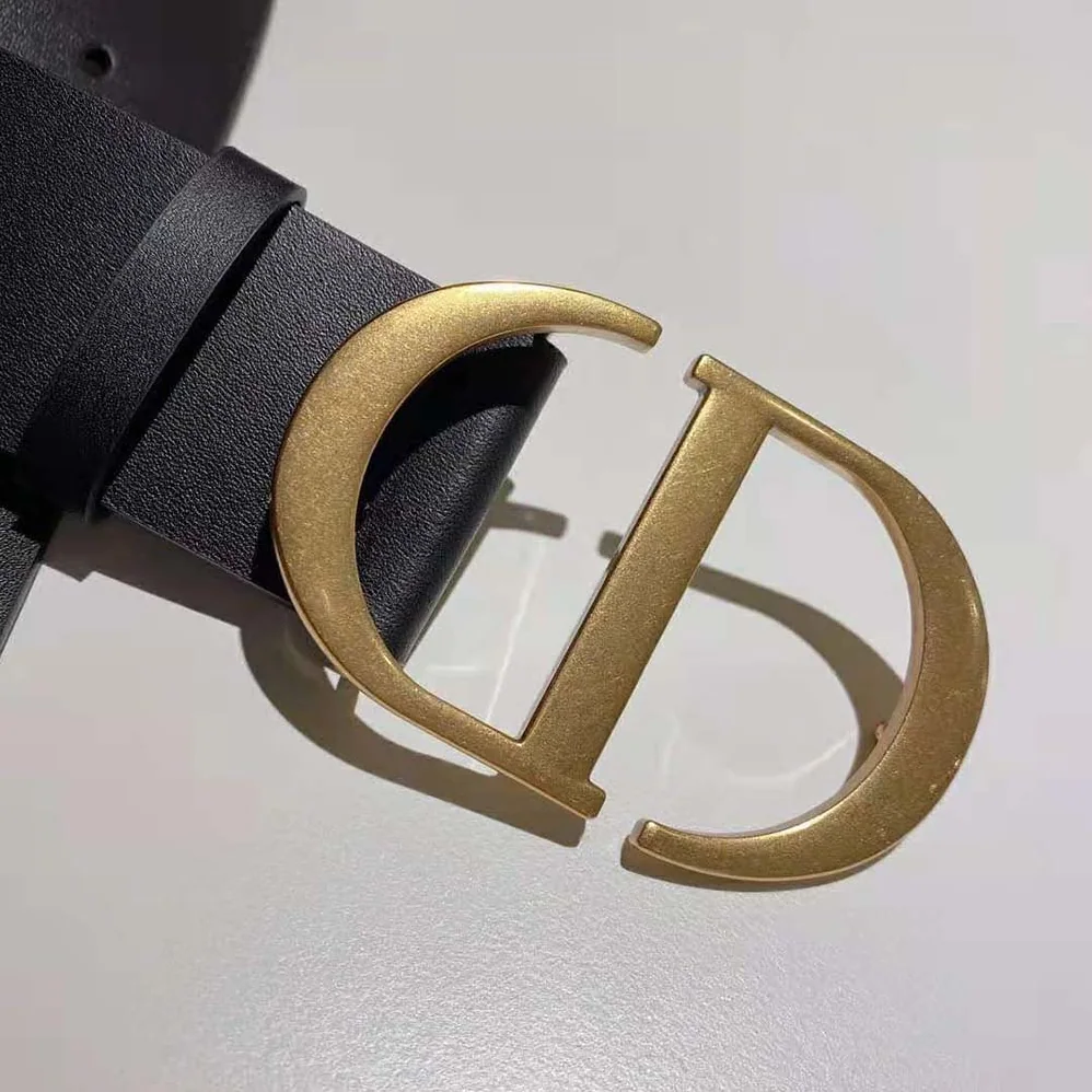 Dior 30 Montaigne Belt for Women in Black Dior 30 Montaigne Belt for Women in Black