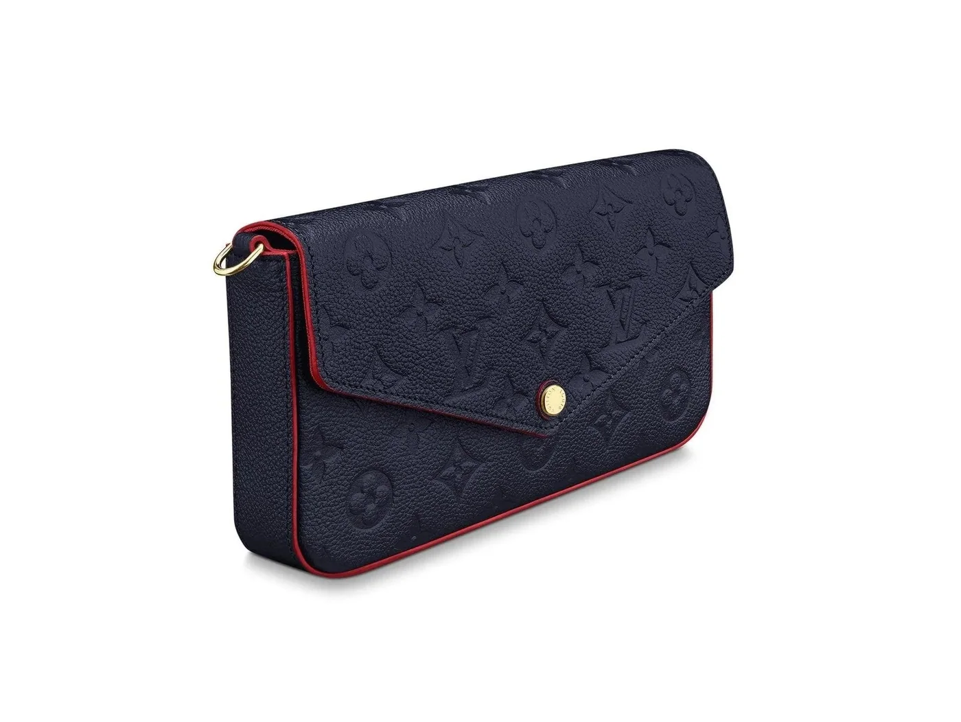 Félicie Pochette Navy Blue Monogram
