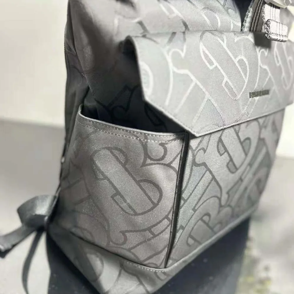 Burberry Orville Backpack with Raised Burberry Lettering at Front for Men in Black Burberry Orville Backpack with Raised Burberry Lettering at Front for Men in Black