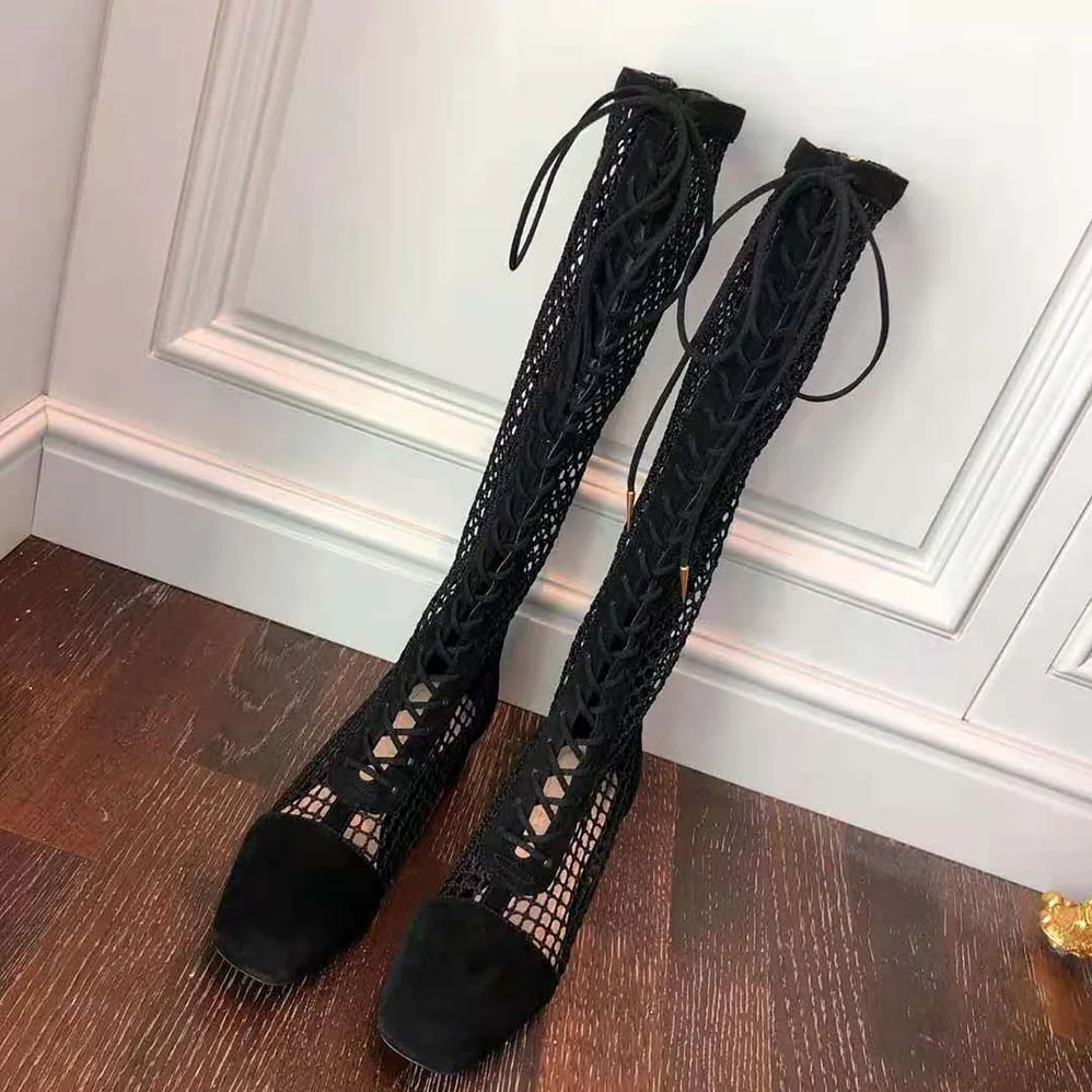 Dior Naughtily-D Ankle Boot Black Suede Calfskin for Women