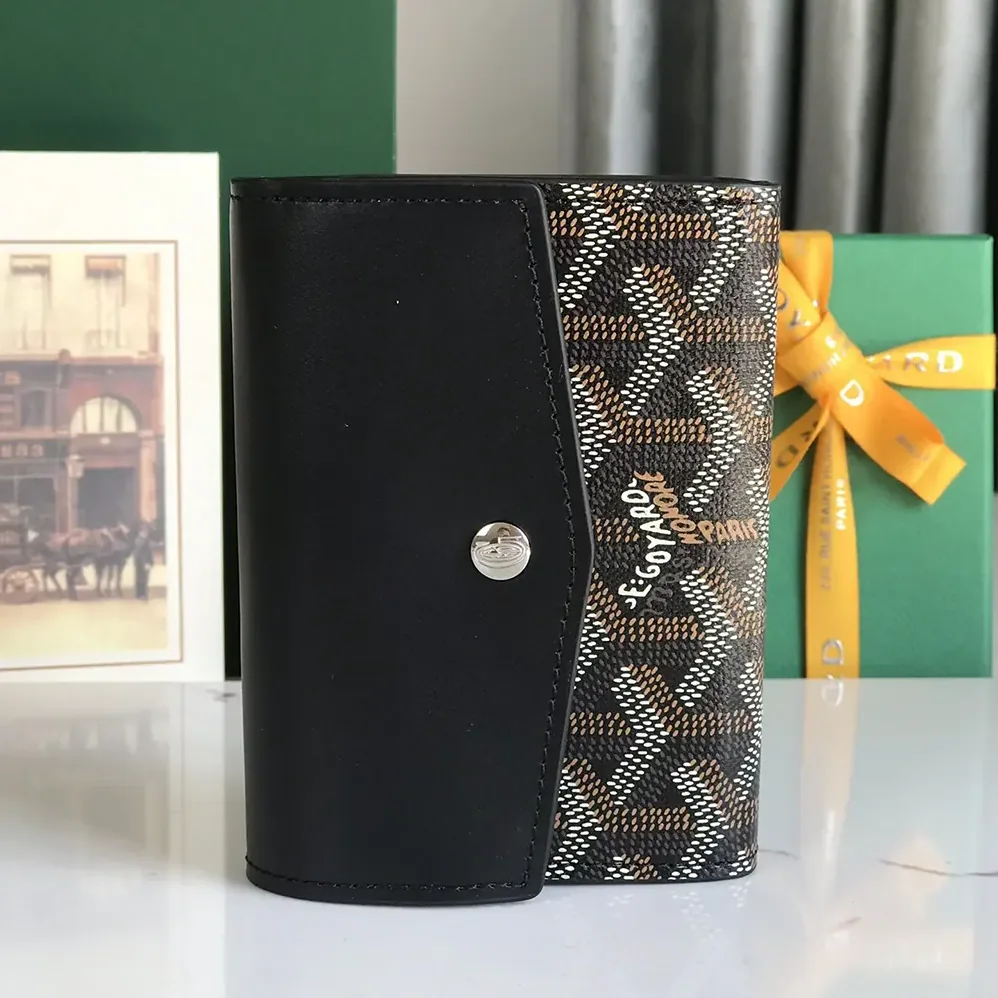 Goyard Saint Gabrie Wallet for Unisex in Black