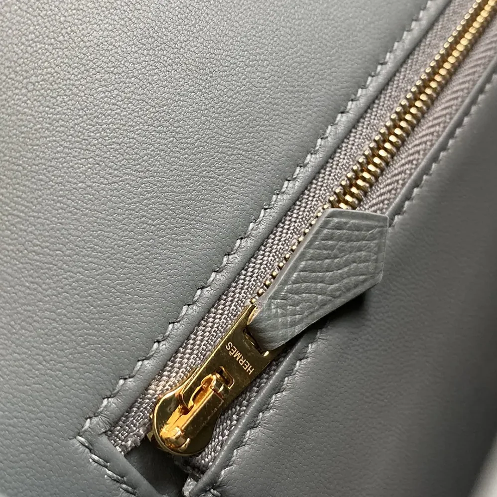 Hermes Constance 24 Bag Epsom Leather for Women in Grey/Gold Hermes Constance 24 Bag Epsom Leather for Women in Grey/Gold