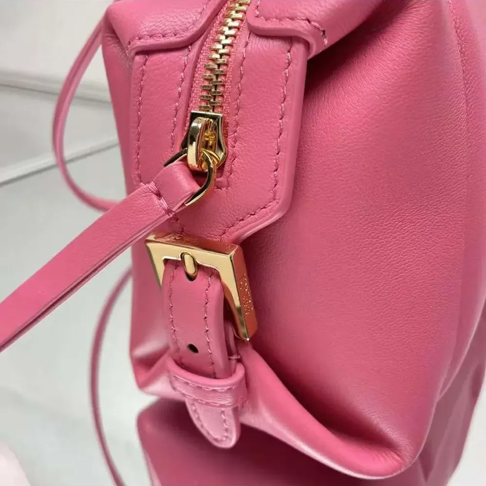 Fendi Nappa FF Mini Cube Bag for Women in Pink Fendi Nappa FF Mini Cube Bag for Women in Pink