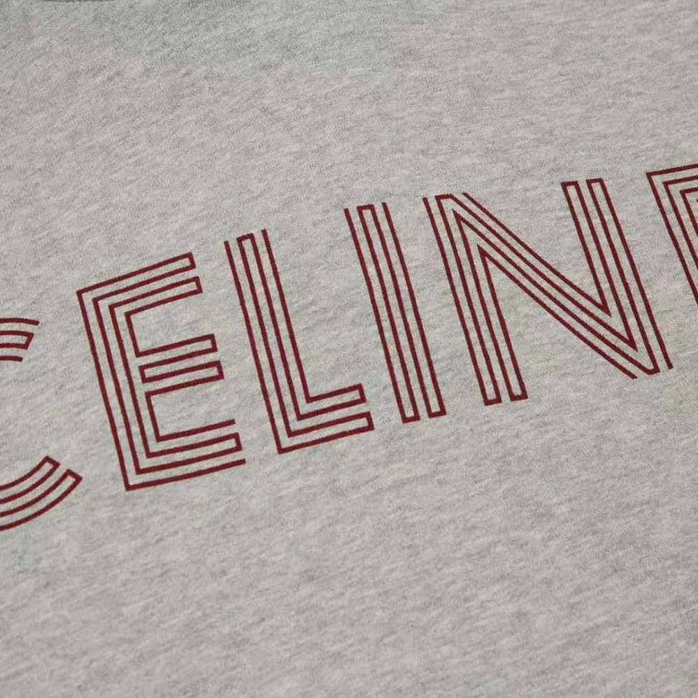 Celine Loose Hoodie in Cotton Fleece for Women