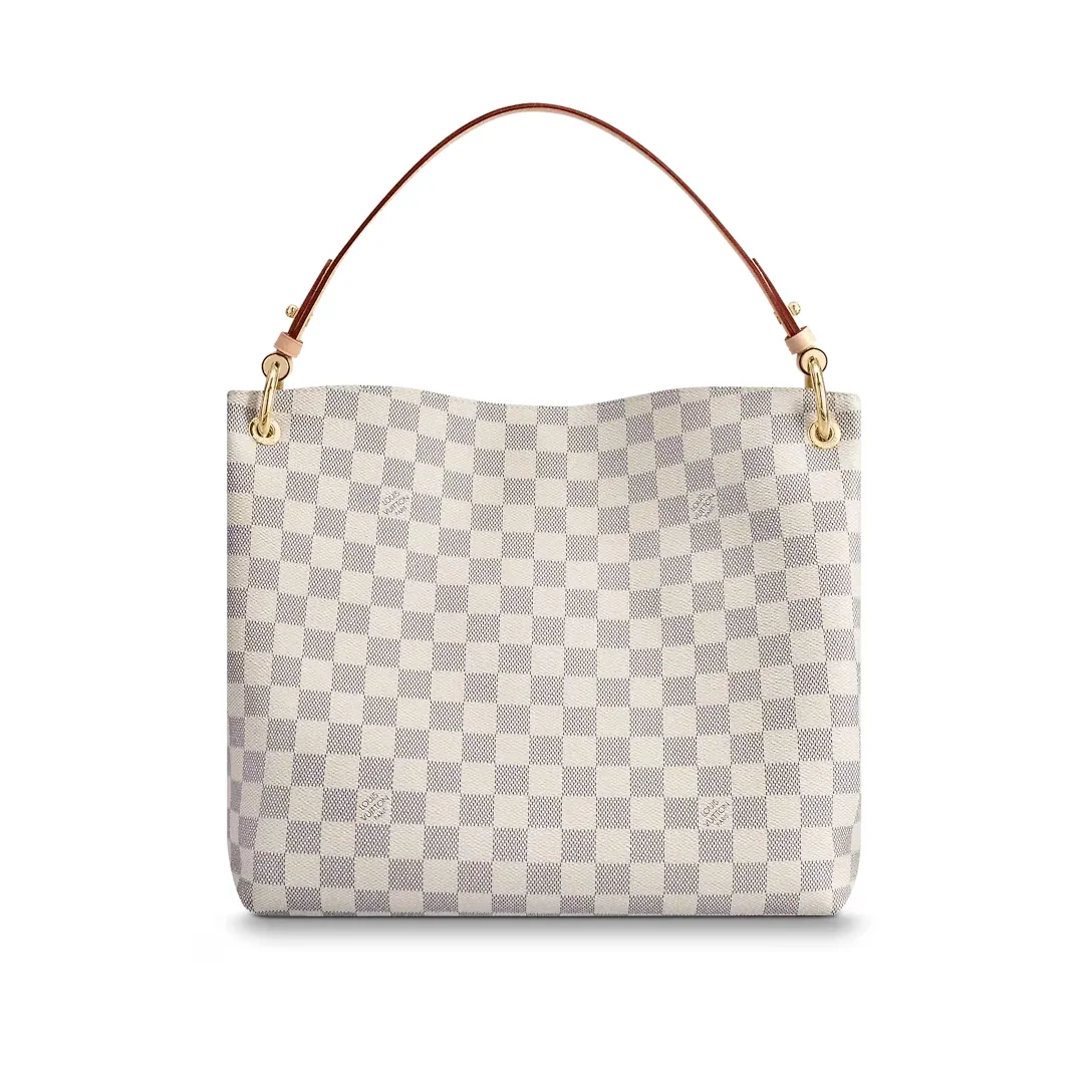 Louis Vuitton Graceful PM Damier Azur Bag - / 13.8 Inches