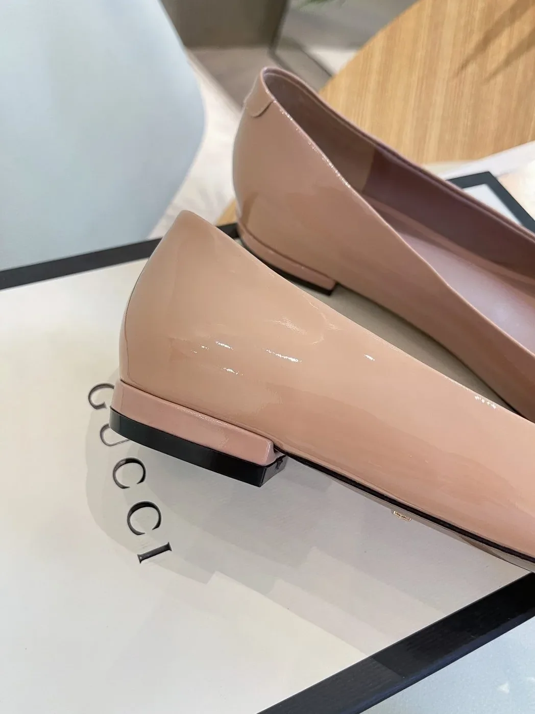Gucci Ballet Flat With Horsebit Pink for Women