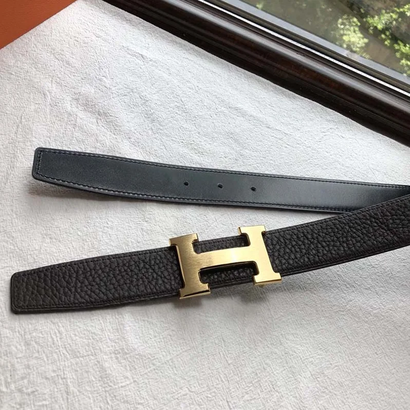 Hermes Quizz Belt Buckle & Reversible Leather Strap 32 mm for Men