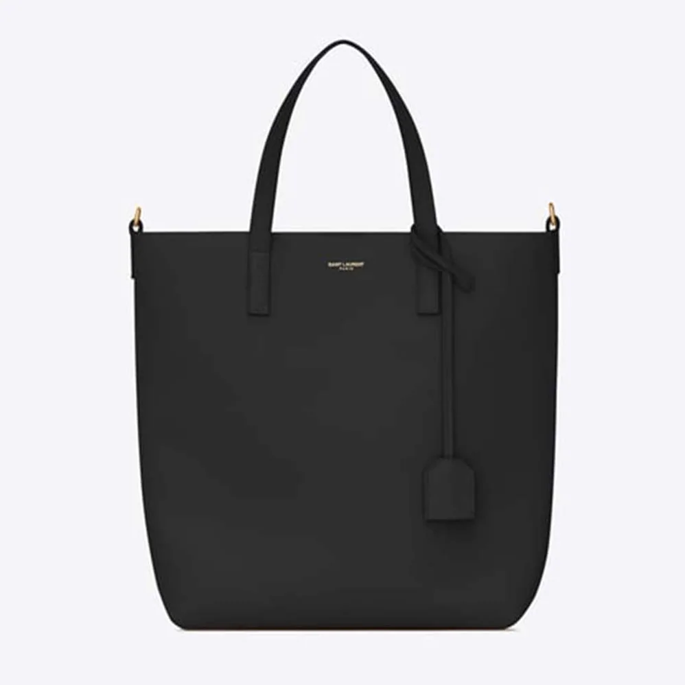Saint Laurent YSL Saint Laurent Toy Shopping Supple for Women in Black Saint Laurent YSL Saint Laurent Toy Shopping Supple for Women in Black