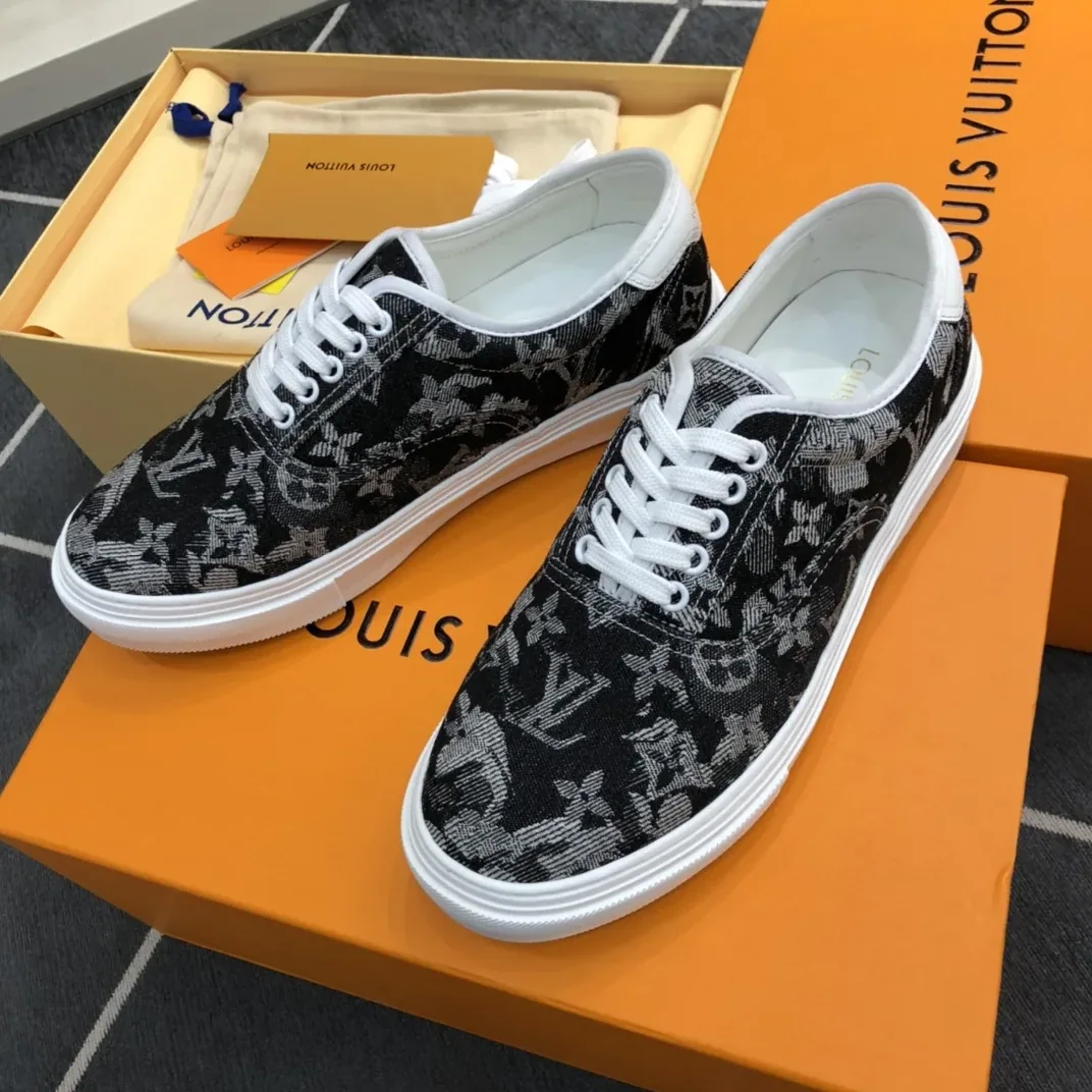 Louis Vuitton LV Trocadero Richelieu Sneaker Black