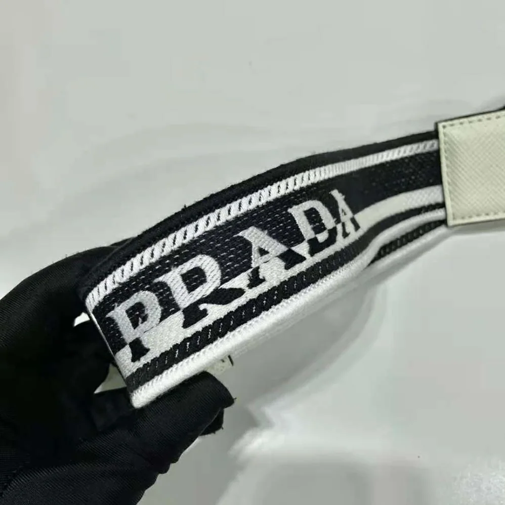 Prada Saffiano Leather Shoulder Bag with Sleek for Men in White Prada Saffiano Leather Shoulder Bag with Sleek for Men in White