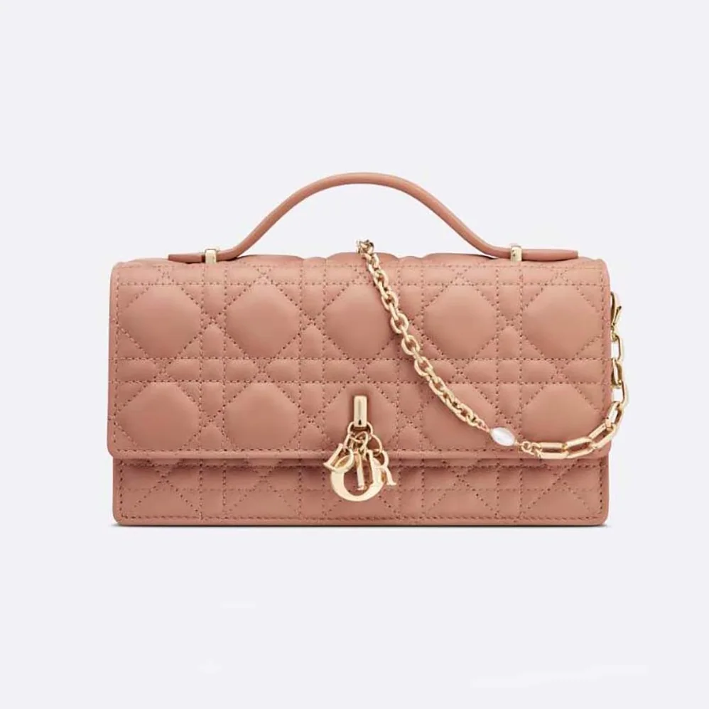 Dior Mini Miss Dior Bag Pink Cannage Lambskin for Women Dior Mini Miss Dior Bag Pink Cannage Lambskin for Women