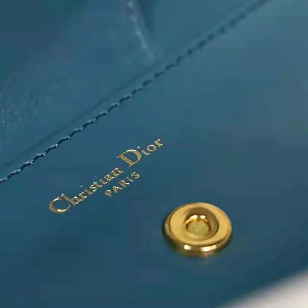 Dior Medium Diordouble Bag Deep Ocean Blue Smooth Calfskin for Women Dior Medium Diordouble Bag Deep Ocean Blue Smooth Calfskin for Women