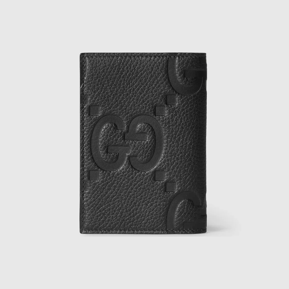 Gucci Jumbo Gg Passport Case Black / Gucci Jumbo Gg Passport Case Black /