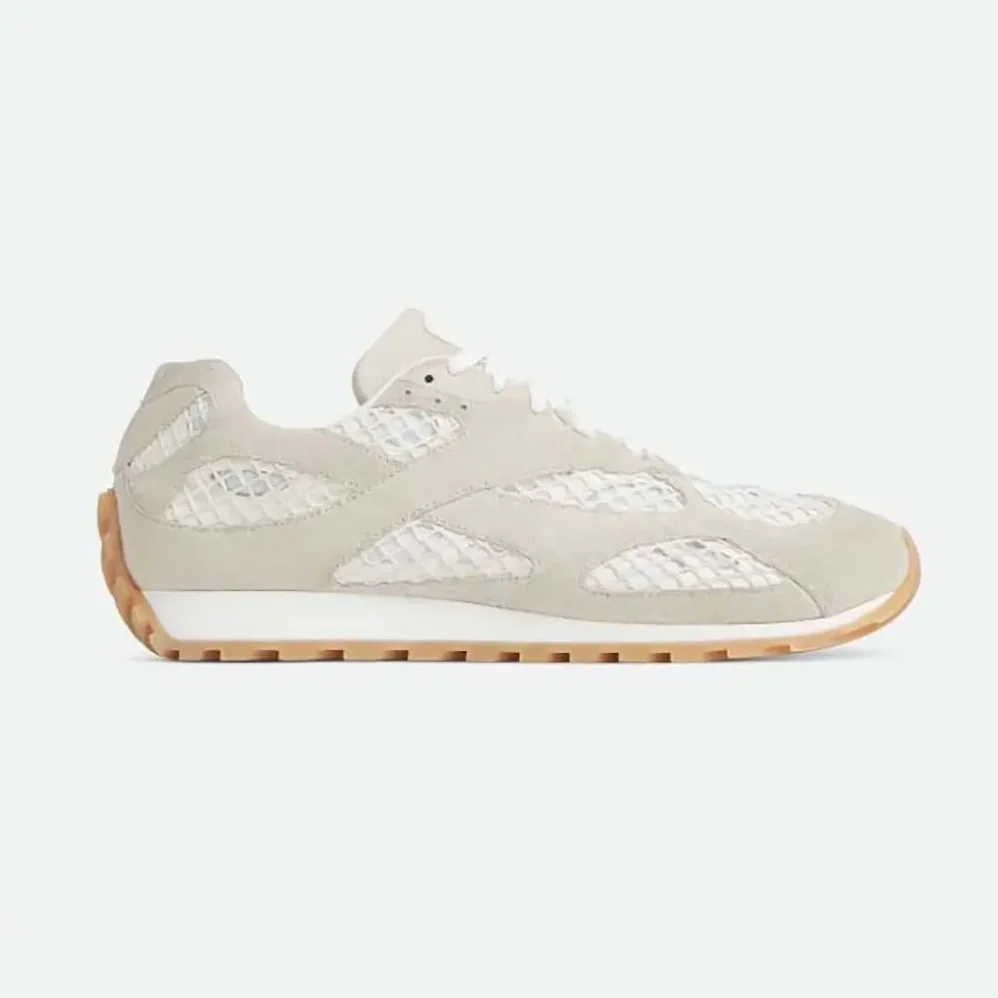 Bottega Veneta Orbit Sneaker in Weathered Suede for Unisex