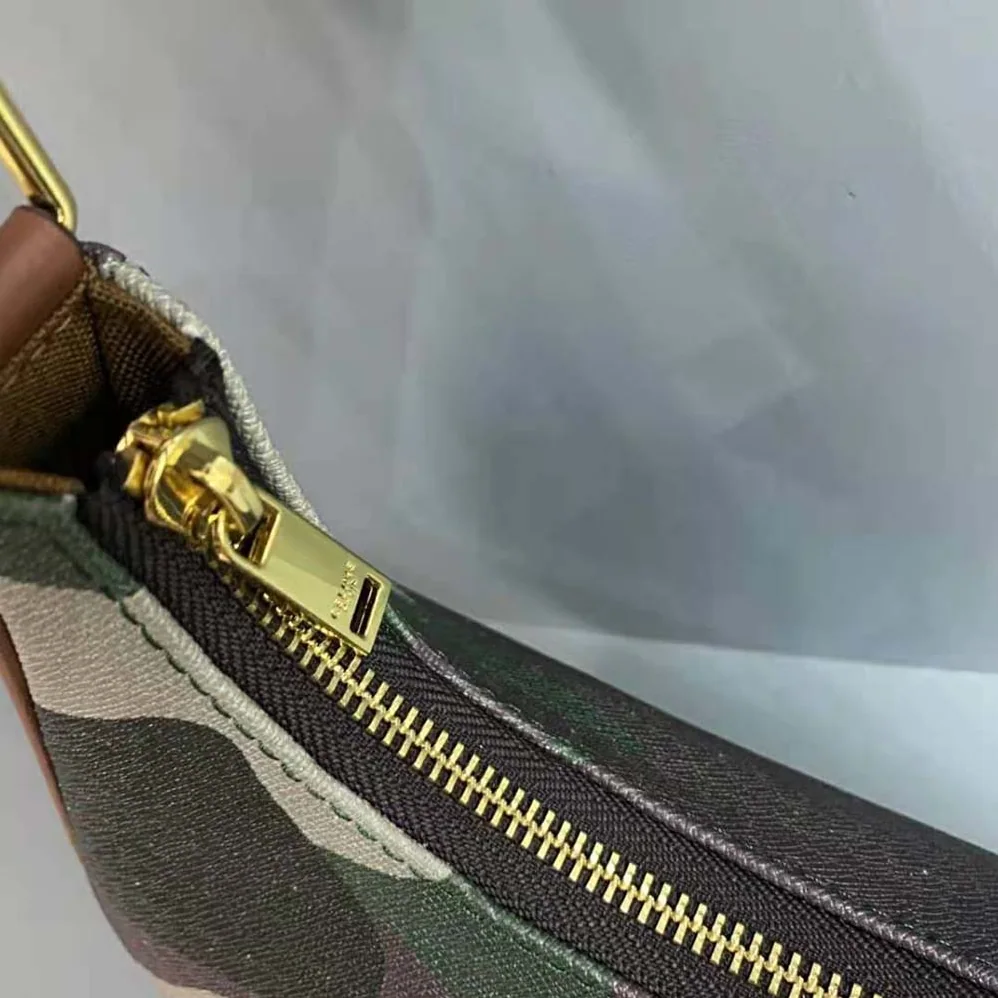 Celine AVA Bag in Canvas with Camouflage and Celine Print for Women