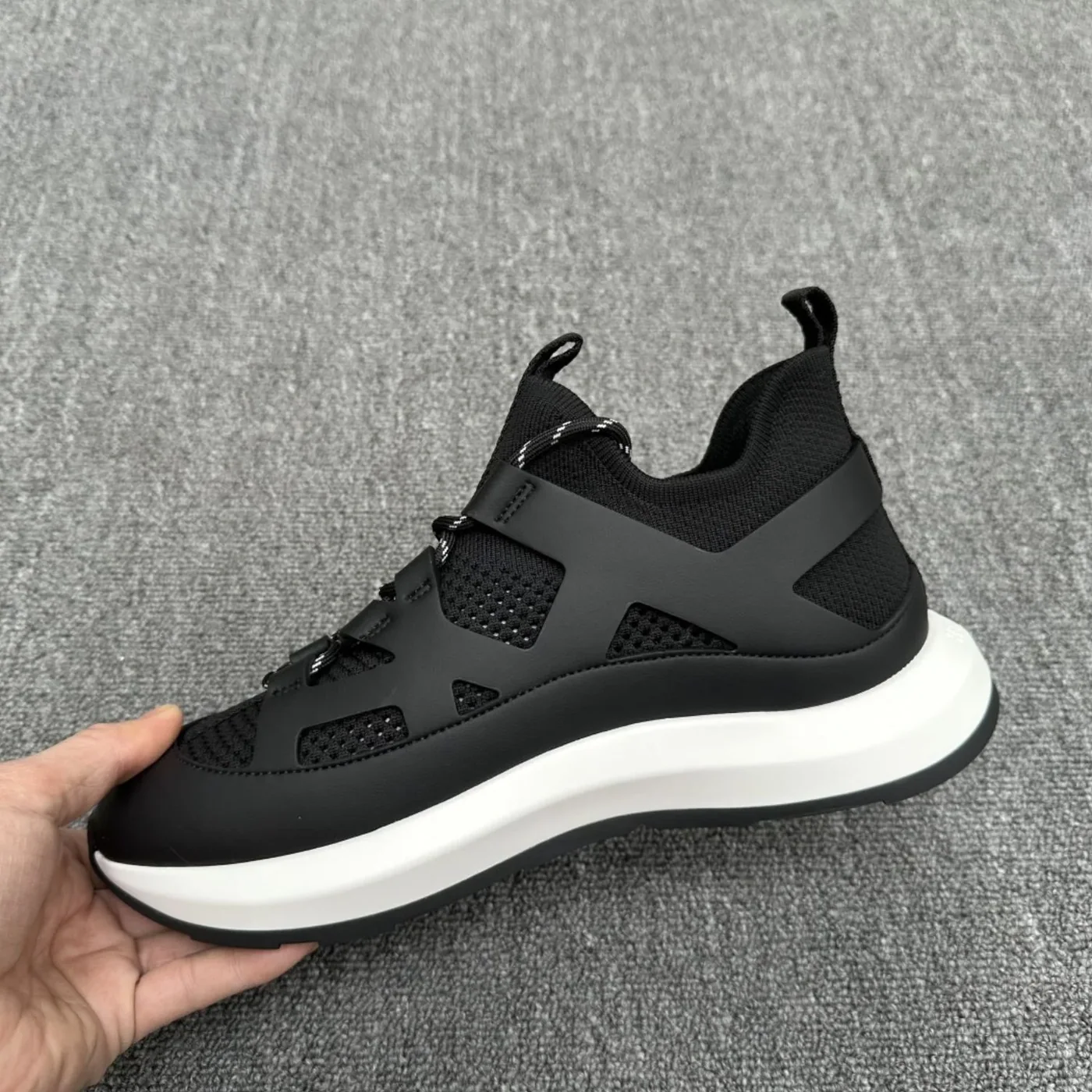 Hermes Katana Sneakers Black