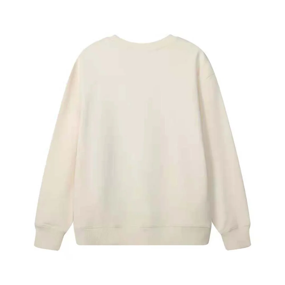 Loewe Anagram Regular Fit Sweatshirt in Cotton for Men in White Loewe Anagram Regular Fit Sweatshirt in Cotton for Men in White