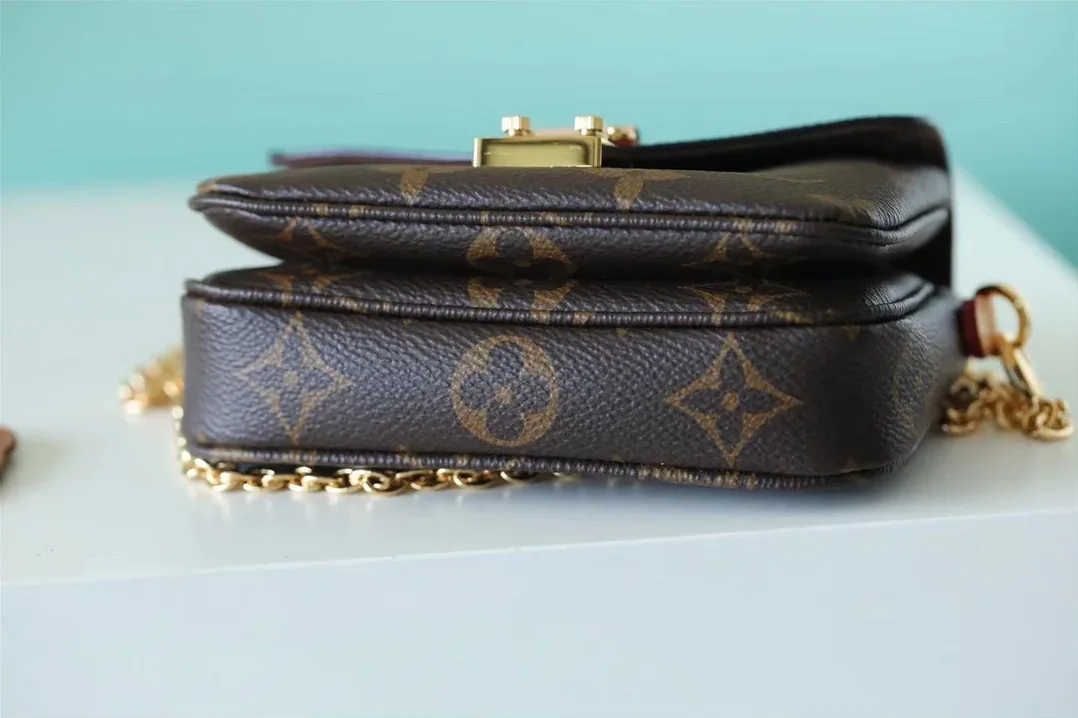 Louis Vuitton Micro Metis Pochette Shoulder Bag / Brown Monogram Canvas Gold Hardware Louis Vuitton Micro Metis Pochette Shoulder Bag / Brown Monogram Canvas Gold Hardware