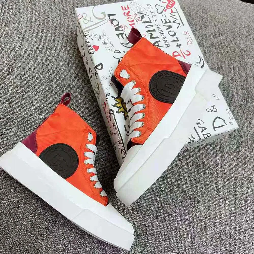Dolce Gabbana D&G Quilted Two-Tone Nylon Portofino Light Mid for Unisex in Top Sneakers Dolce Gabbana D&G Quilted Two-Tone Nylon Portofino Light Mid for Unisex in Top Sneakers
