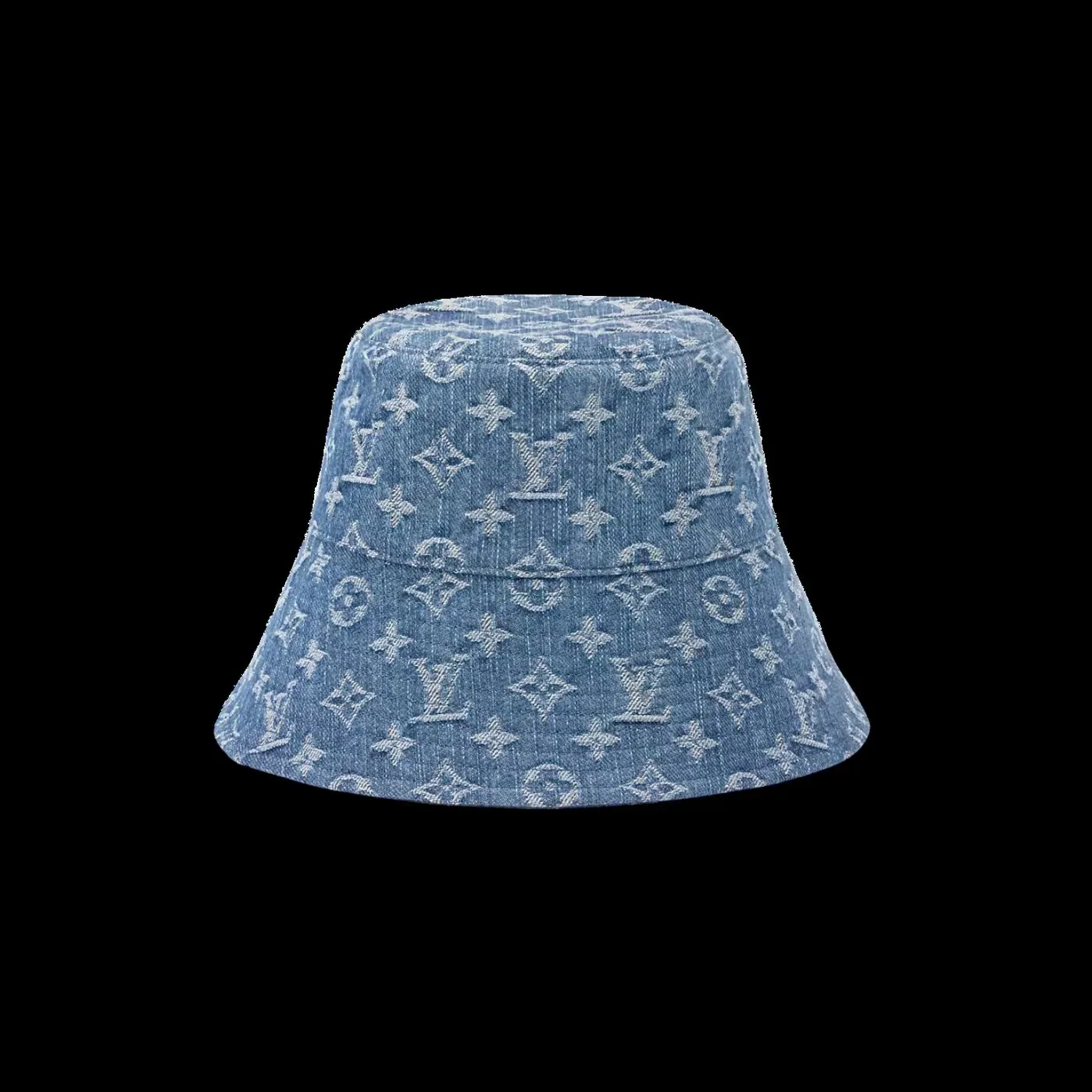 Louis Vuitton Bucket Hat Blue Denim