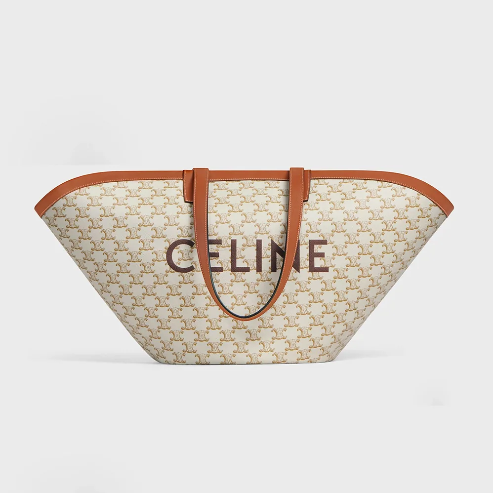 Celine Large Couffin in Triomphe Canvas Celine Print for Women