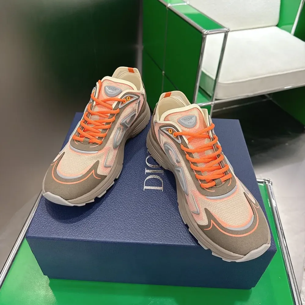 Dior B30 Countdown Tech Sneaker Beige Semi-Transparent N3O Nylon for Unisex Dior B30 Countdown Tech Sneaker Beige Semi-Transparent N3O Nylon for Unisex