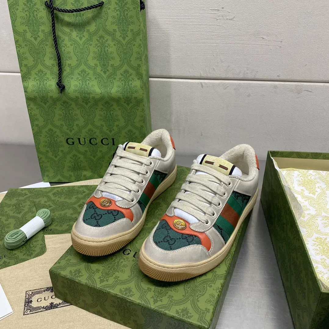 Gucci Screener Sneaker Beige Gucci Screener Sneaker Beige
