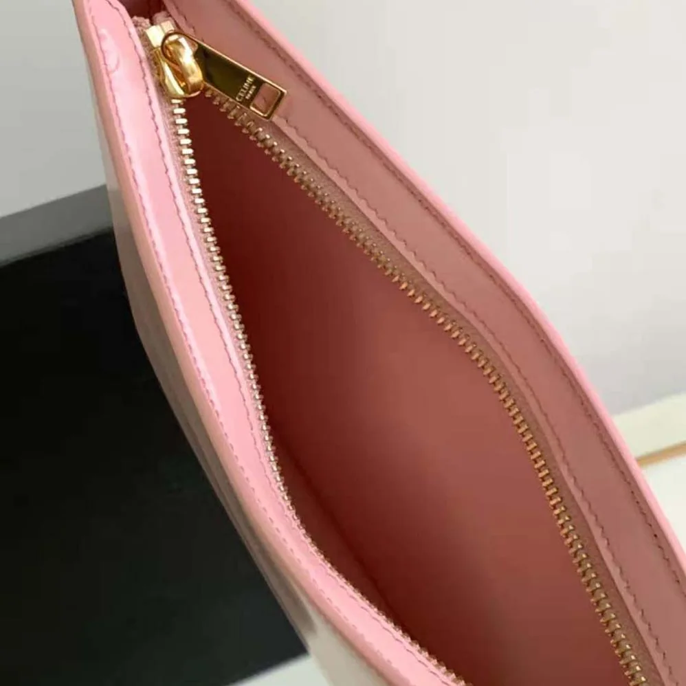 Celine Small Boston Cuir Triomphe in Smooth Calfskin for Women in Pink Celine Small Boston Cuir Triomphe in Smooth Calfskin for Women in Pink
