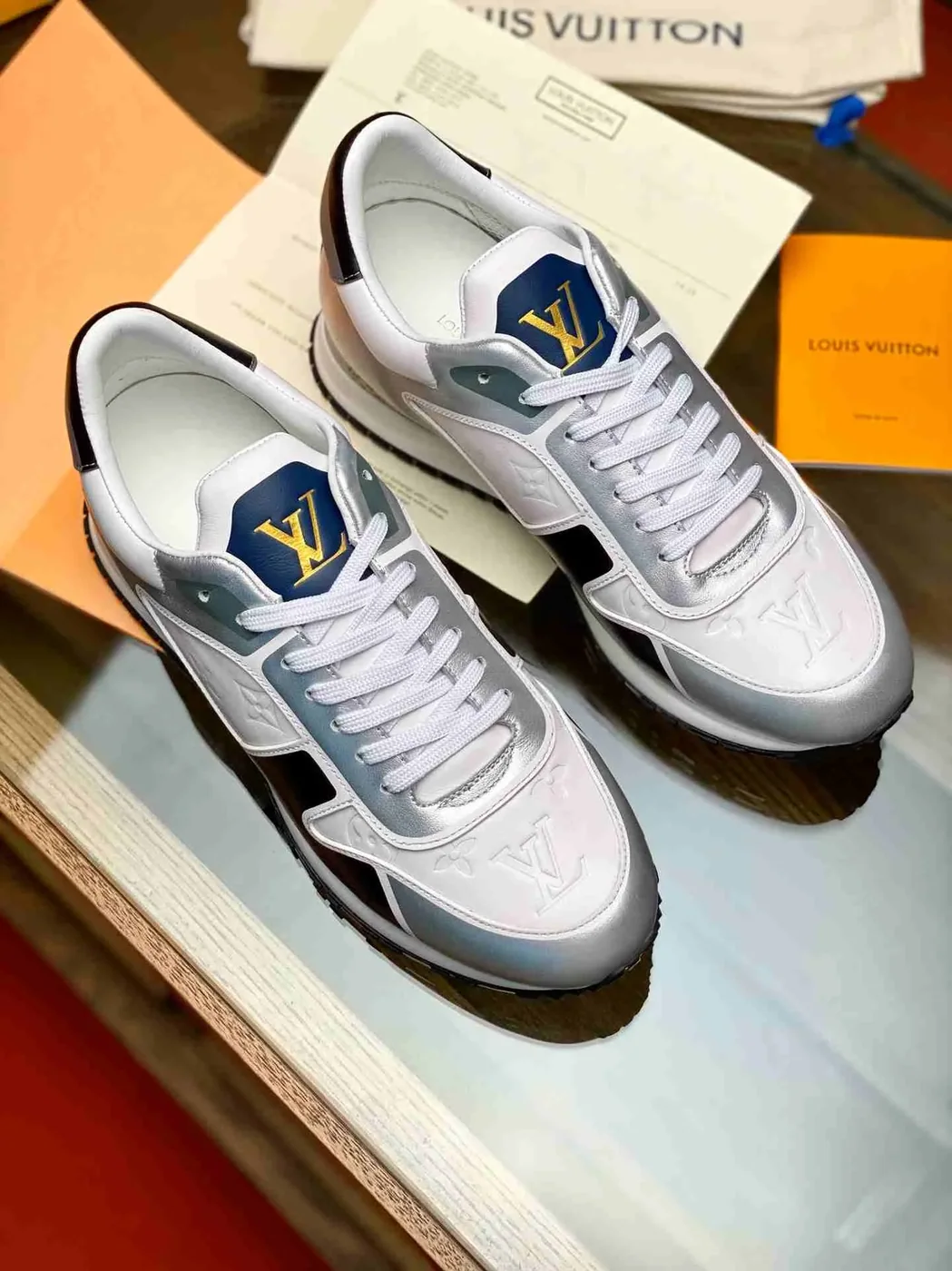 Louis Vuitton Run Away Sneaker Green Louis Vuitton Run Away Sneaker Green
