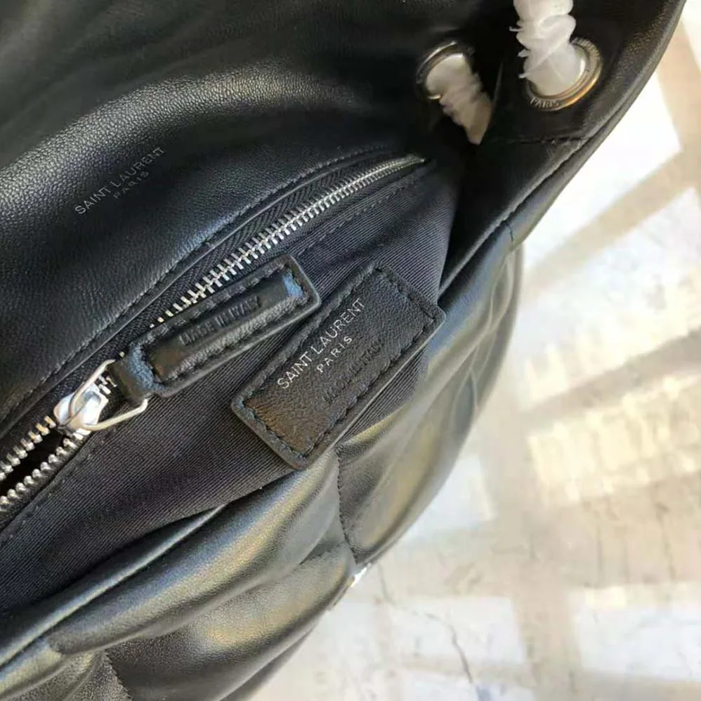 Saint Laurent YSL Loulou Puffer Small Bag in Quilted Lambskin for Women Saint Laurent YSL Loulou Puffer Small Bag in Quilted Lambskin for Women