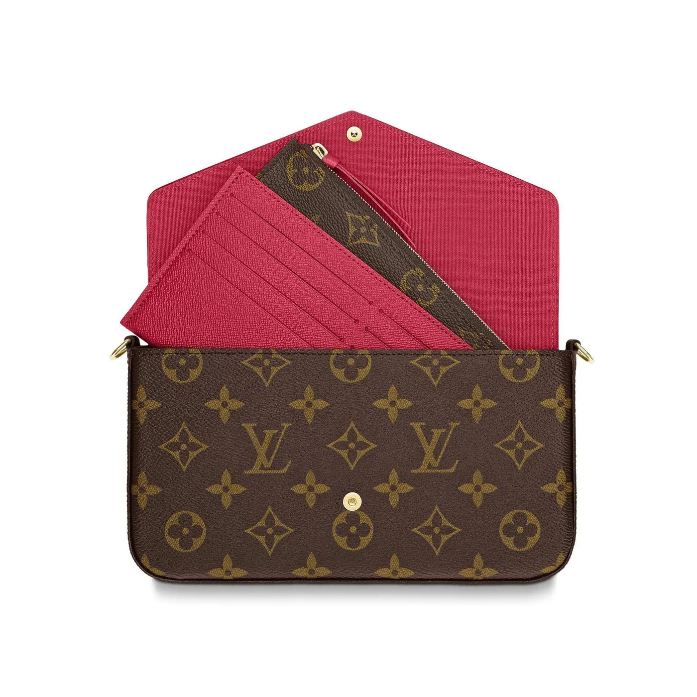 Félicie Pochette Brown Monogram