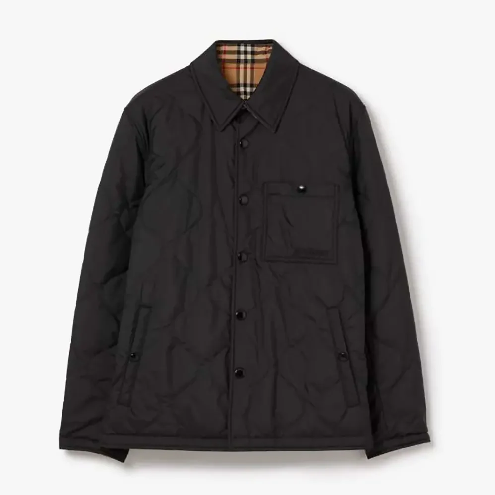 Burberry Reversible Thermoregulated Overshirt for Men