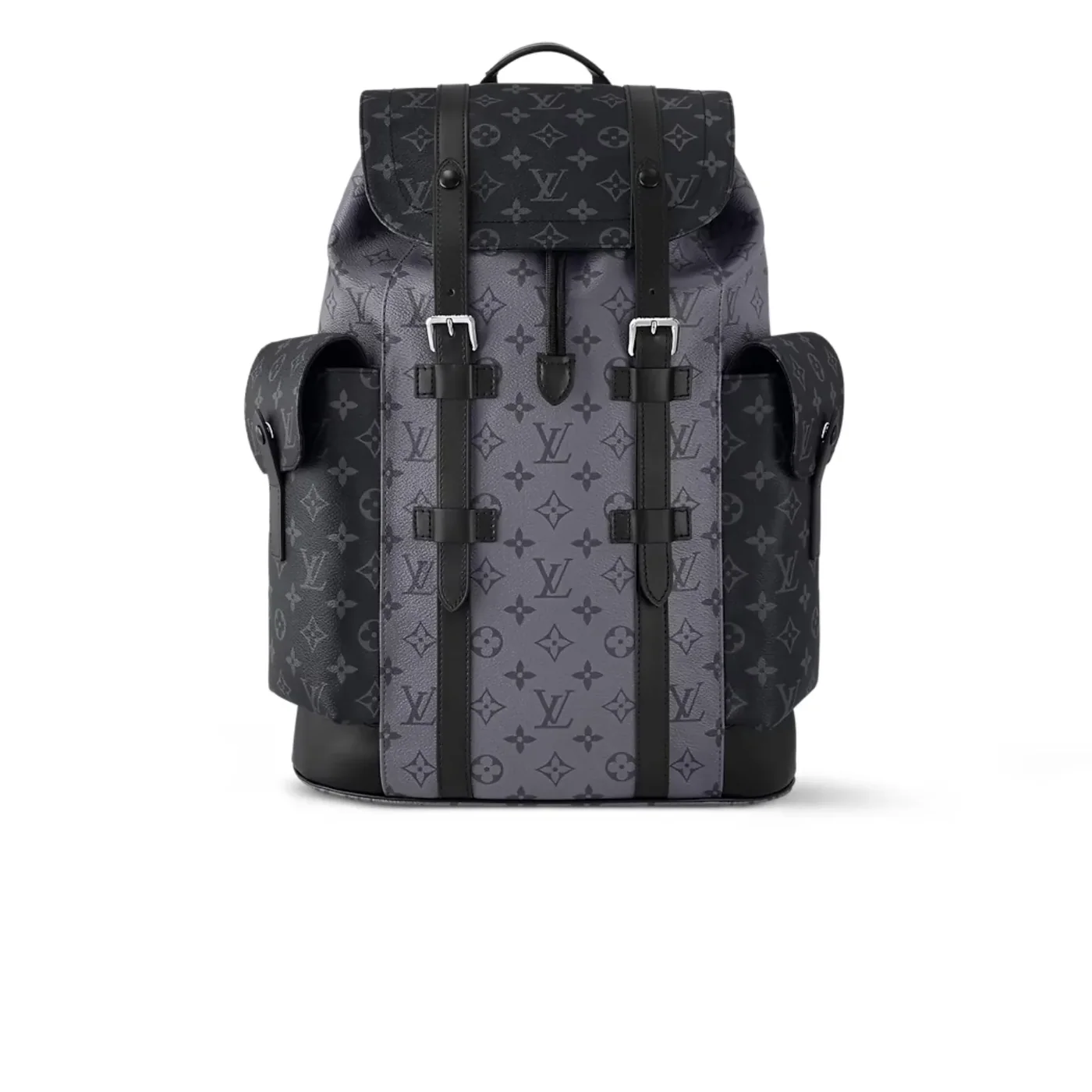 Louis Vuitton Christopher MM Monogram Eclipse Black / Louis Vuitton Christopher MM Monogram Eclipse Black /
