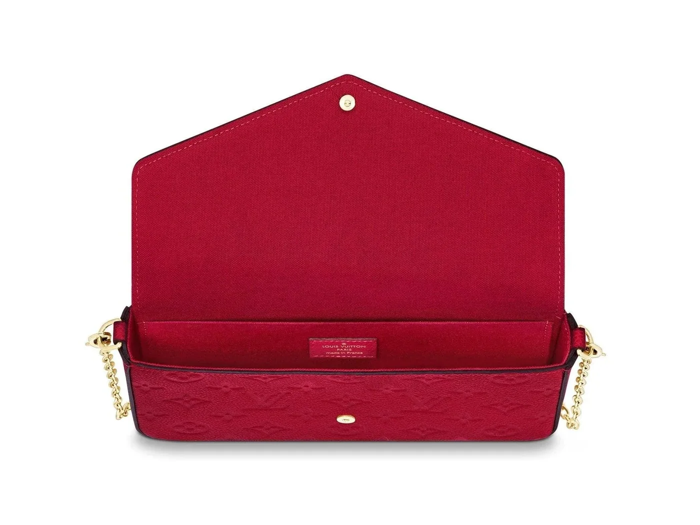 Félicie Pochette Red Monogram