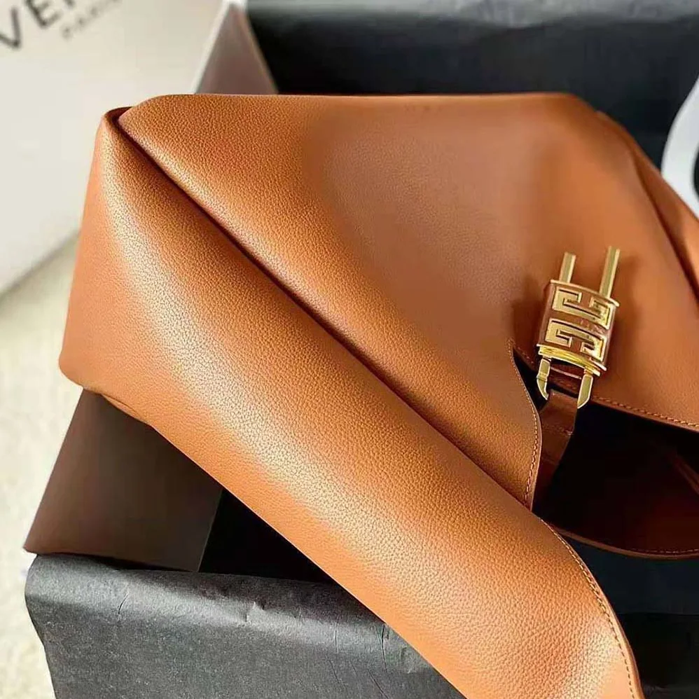 Givenchy Medium G-Hobo Bag in Smooth Leather for Women in Brown Givenchy Medium G-Hobo Bag in Smooth Leather for Women in Brown