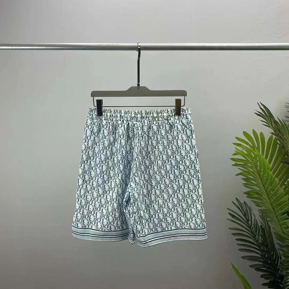 Dior Chez Moi Short White Dior Oblique Silk Twill for Men Dior Chez Moi Short White Dior Oblique Silk Twill for Men