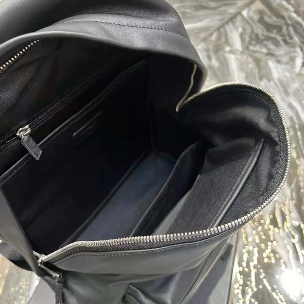 Saint Laurent YSL City Backpack in Matte Leather for Women Saint Laurent YSL City Backpack in Matte Leather for Women