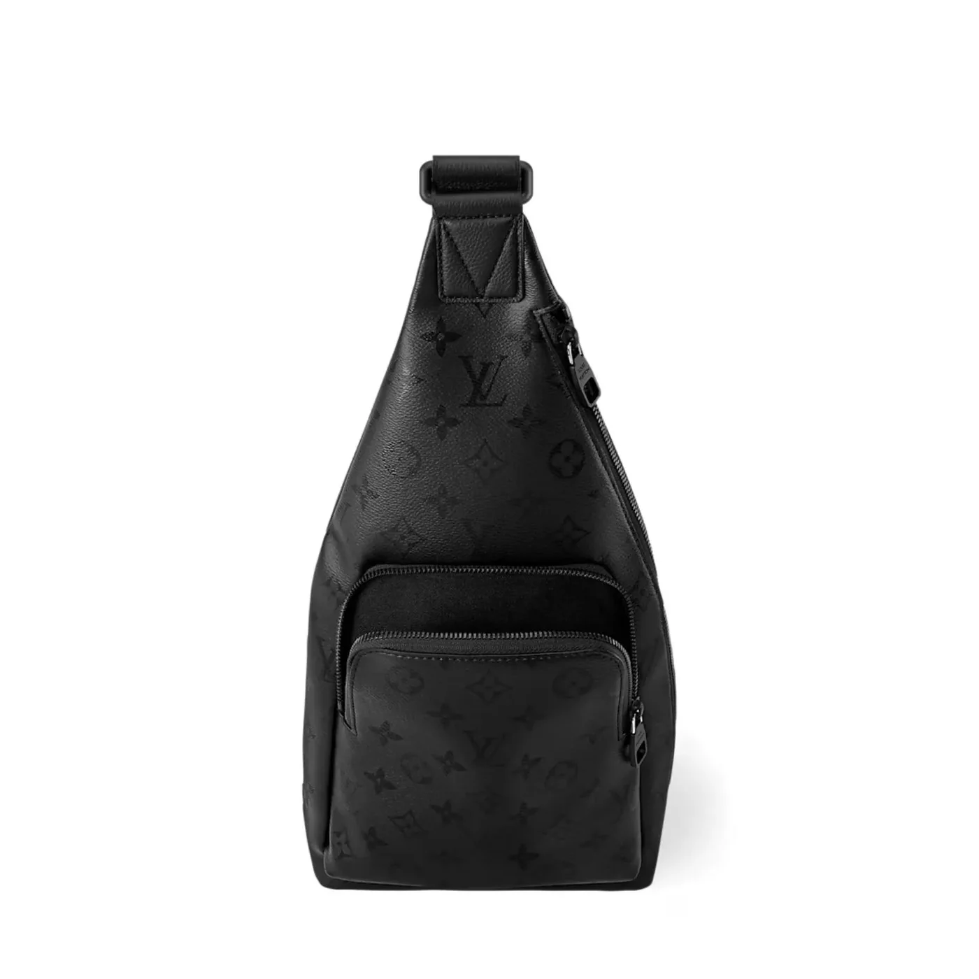 Louis Vuitton Duo Slingbag Crossbody Bag in Black Black Toned Hardware
