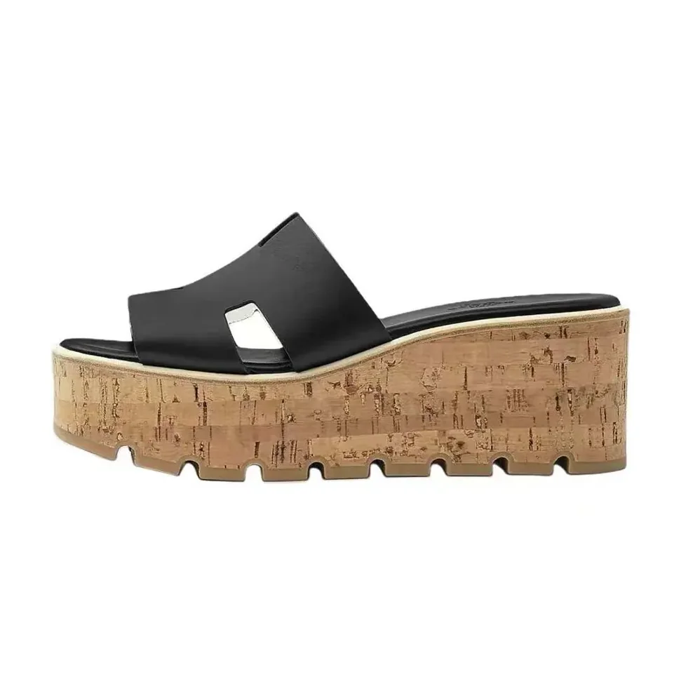 Hermes Eze 30 Sandal for Women in Black